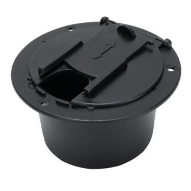 Imagem de RV Cord Hatch Tampa Proteção Proteção à Prova de Intempéries Instalação Fácil para Garagem para Trailer de Tenda de Viagem Garagem (Preto)