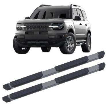 Imagem de Estribo Bronco 2021 a 2024 Tubular Extreme CInza - C&K