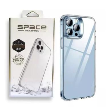 Imagem de Capinha Space Collection Transparente para iPhones, Proteção Total, Ultra Fina (iPhone15 PRO)