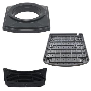 Imagem de Kit Bebedouro Master Tampa, Base E Pingadeira Grafite Libell