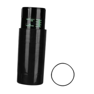 Imagem de Deevoka Caixa de armazenamento de economia de bola de tênis Reparação de restauração Acessórios para forma de tênis 3 bolas de contêiner, Preto