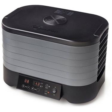 Imagem de Desidratador de Alimentos com 6 Bandejas, Painel Digital de Controle, 480W, 110v, EXCALIBUR STL60B, Preto