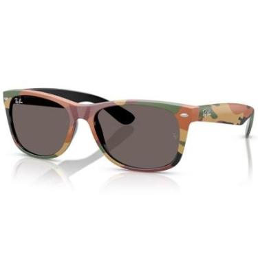 Imagem de Óculos de Sol Ray Ban New Wayfarer Camuflado RB2132 6822B1-55-Masculino