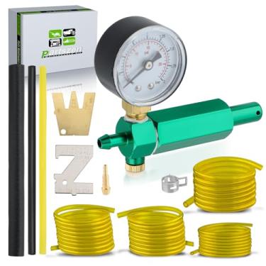 Imagem de partszen Detector de vazamento de carburador para Walbro 57-21-1 Tillotson 243-504 substitui ZAMA ZPG-2 com ferramentas de ajuste de alavanca de medição substitui para Walbro e Zama ZT-1 500-13