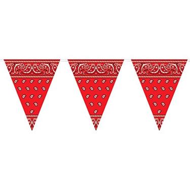 Imagem de Bandana Pennant Banner Acessório de Festa (1 unidade) (1/Pkg)