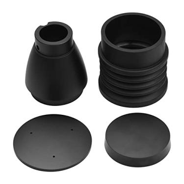 Imagem de Única Dose Funil Com Silicone Fole Tampa Liga De Alumínio Moedor De Café Acessórios Compatível Com MAZZER Mini Moedor De Café (Tipo 1)