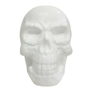 Imagem de Decoração Halloween Grande Caveira Terror Cor Branco