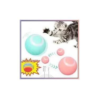Imagem de Kit 02 Gato Bola Brinquedo Elétrico Automático Rotação USB Recarga Bri