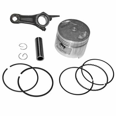 Imagem de Kit de montagem de pistão conjunto de anel e biela 13101-Z0D-000 13010-Z0D-003 para Honda GX100 3hp EU2000I EU20 56MM motor aparador de grama