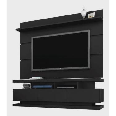Imagem de Rack + Painel Viva p/ Tv Até 65'' Black 1.80m Acetinado