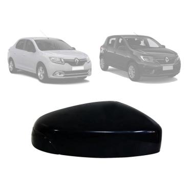 Imagem de Capa retrovisor sandero logan 15 em diante sem pisca - passageiro