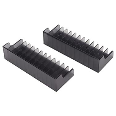 Imagem de Rack de Armazenamento de Cartões de Jogo ABS, Suporte de Caixa de Disco de Disco Multi -funcional para Switch Lite, 12 Cartas de Jogo e 12 Discos de Jogo, Design Robusto e