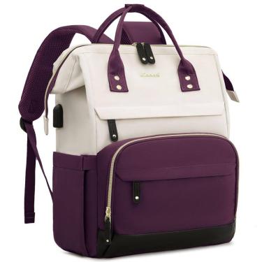 Imagem de Mochila para laptop LOVEVOOK para mulheres de 15,6" à prova d`água