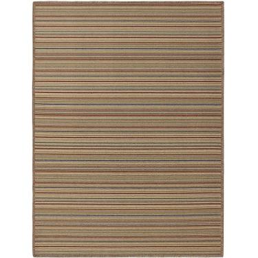 Imagem de Tapete Tufting Aruba Linhas Retangular Bouclé (50x240) Colorido