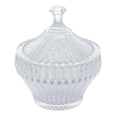 Imagem de Lyor Potiche Bomboniere Cristal 11,5cm Transparente Renaissa