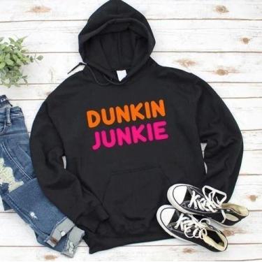 Imagem de Blusa Moletom Dunkin Junkie Coffe Charli D'amelio Canguru - Use Nerd, 