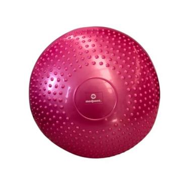 Imagem de Disco de Equilibrio Inflavel 34cm com Bomba Pilates Yoga Funcional Prancha Plataforma (Rosa)