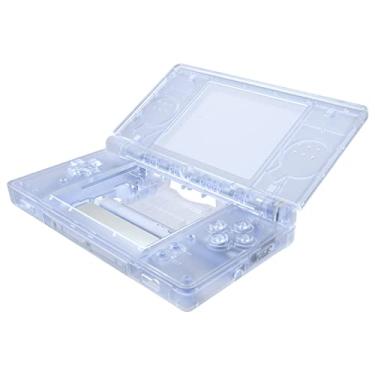 Imagem de eXtremeRate Glacier Blue – Capa completa de substituição para Nintendo DS Lite, capa de console portátil personalizada com botões, lente de tela para Nintendo DS Lite NDSL – console não incluído