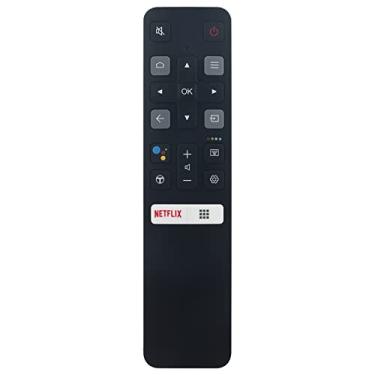 Imagem de Controle remoto de substituição RC802V adequado para TCL Smart TV 49P30FS 43P30FS 43S6500FS 49S6500FS 32S6500S 32P30S 43S6500FS 40S65A 32S60A 40S65A 43S65000FS 40S6 500FS 32S60A 50P8 65P8E(06