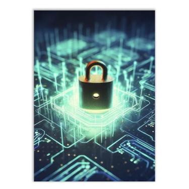 Imagem de Placa Decorativa Informática Segurança Ti Tecnologia Programador Decoração Quarto Sala