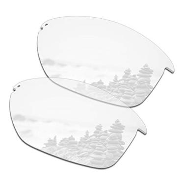 Imagem de SmartVLT Lentes de substituição femininas para óculos de sol Oakley Unstoppable OO9191 - Mais opções, Hd Clear, One Size