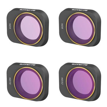 Imagem de Kit com 4 Filtros ND 4/8/16/32 para Drone DJI Mini 3 Pro