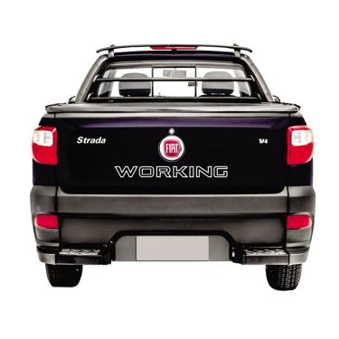 Imagem de Faixa Working Strada 2013 14 15 2016 Adesivo Tampa Traseira Branco