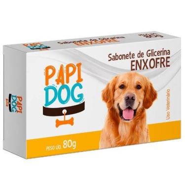 Imagem de Sabonete Cão Enxofre 80g Papi Dog