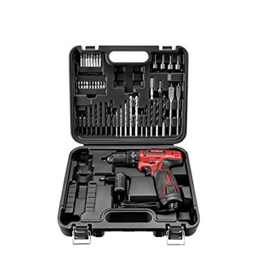 Imagem de MONDIAL Furadeira e Parafusadeira com Maleta Vermelho, 12V, Bivolt - PI-11MA