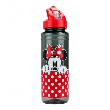 Imagem de Garrafa Plastico Com Canudo Minnie Mouse 700ml Disney