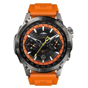 Imagem de Relógio Zeblaze Stratos 2 Plus Gps Amoled Bússola Altímetro Bluetooth Laranja