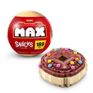 Imagem de Blocos de Montar Max Premium Snacks - Donut 189 pçs