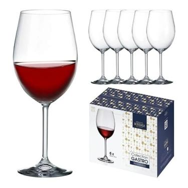 Imagem de Jogo 6 Taças Cristal Vinho Tinto 580ml Cor Transparente