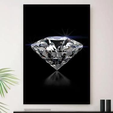 Imagem de Genérico, Quadro Diamante Dinheiro Luxo Decorativo A3 35x45cm