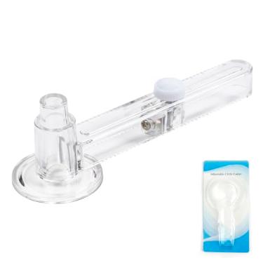 Imagem de Happizza Cortador Circular Ajustável, De Papel Para Máquina Botões 32 Mm/1,25", Vários Tamanhos, 44 Mm/1,73" A 170 Mm/6,69" Diâmetro