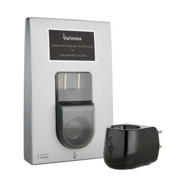 Imagem de Aromatizador Difusor Elét. Tomada Bivolt Via Aroma Standard, Preto