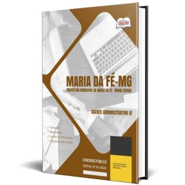 Imagem de Apostila Prefeitura Maria Da Fé Mg 2024 Agente - Apostilas Opção