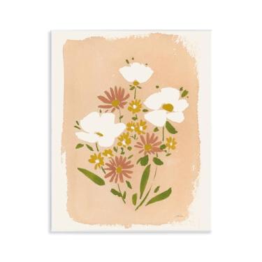 Imagem de Stupell Industries Design artístico de placa de parede Wildflower Meadow Treasures por Katrina Pete, 28 x 35 cm