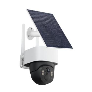 Imagem de Aurumbach Câmera de segurança solar externa sem fio, 4G CSIM ao ar livre