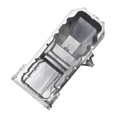 Imagem de Motoforti Nº 4792973AD Cárter de óleo do motor Cárter de transmissão de óleo para Dodge Charger 5.7L V8 2008-2020 Alumínio prateado