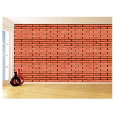 Imagem de Papel De Parede 3D Tijolo Sala Tijolinho Vista 3,5M Xbr42 - Você Decor