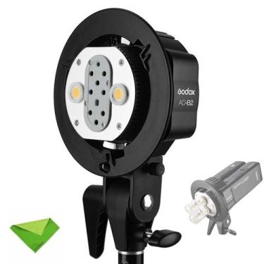Imagem de Suporte de flash Godox AD-B2 para AD200 AD200Pro com 2 flashes - EACHS