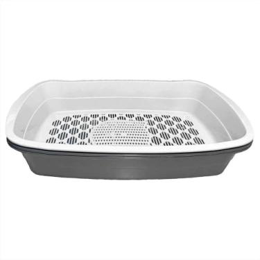 Imagem de Caixa De Areia Inteligente Gatos Furba Com Tela (Preto)