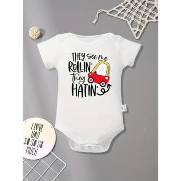 Imagem de Body infantil estampado tematico -tamanho g - BABY MODA 