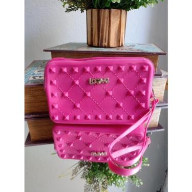 Imagem de Bolsa feminina com alçinha lançamento - SEM, Rosa