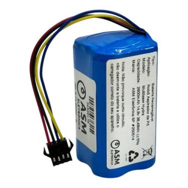 Imagem de Bateria para Robô Aspirador Multilaser HYDRA com 2600mAh - ASM Eletrôn