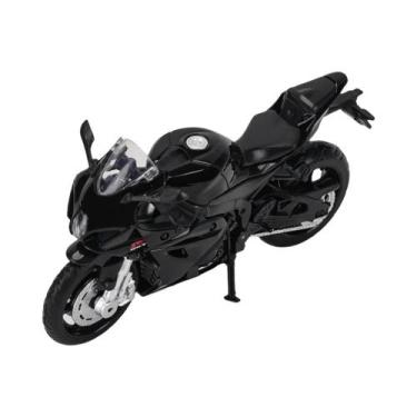 Imagem de Escala 1:18 Suzuki GSX-R1000 Modelo De Motocicleta Em Liga Fundida, Pr