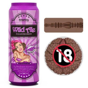 Imagem de Masturbador Masculino em Formado de Vagina com Textura em Lata de Cerv
