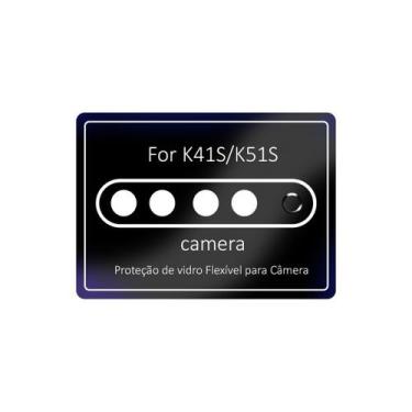 Imagem de Película Câmera Traseira LG K51S LMK510BMW 6.5 + Capa BORDA - Cell In 