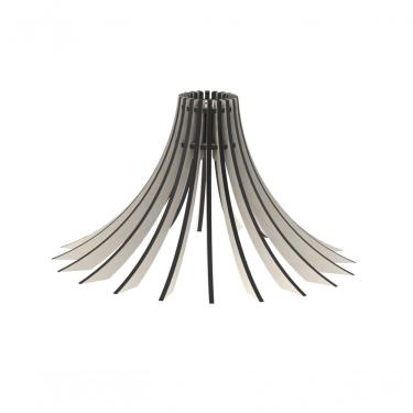 Imagem de Luminária Teto Tipo Pendente Dalia Mdf - Completa Cor: Mdf Cru